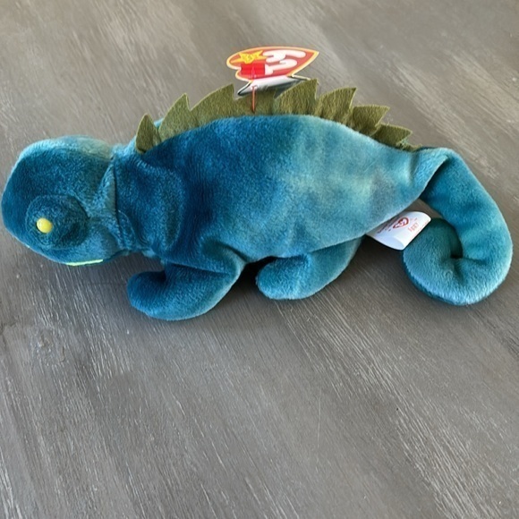 Ty Iggy iguana 1997 original beanie baby - Picture 1 of 4